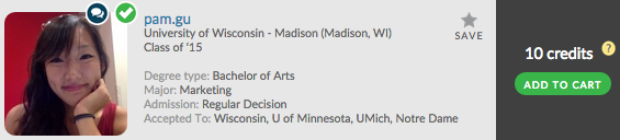 Want to go to UW-Madison? Don't miss out on Pam.gu's Admit Profile!