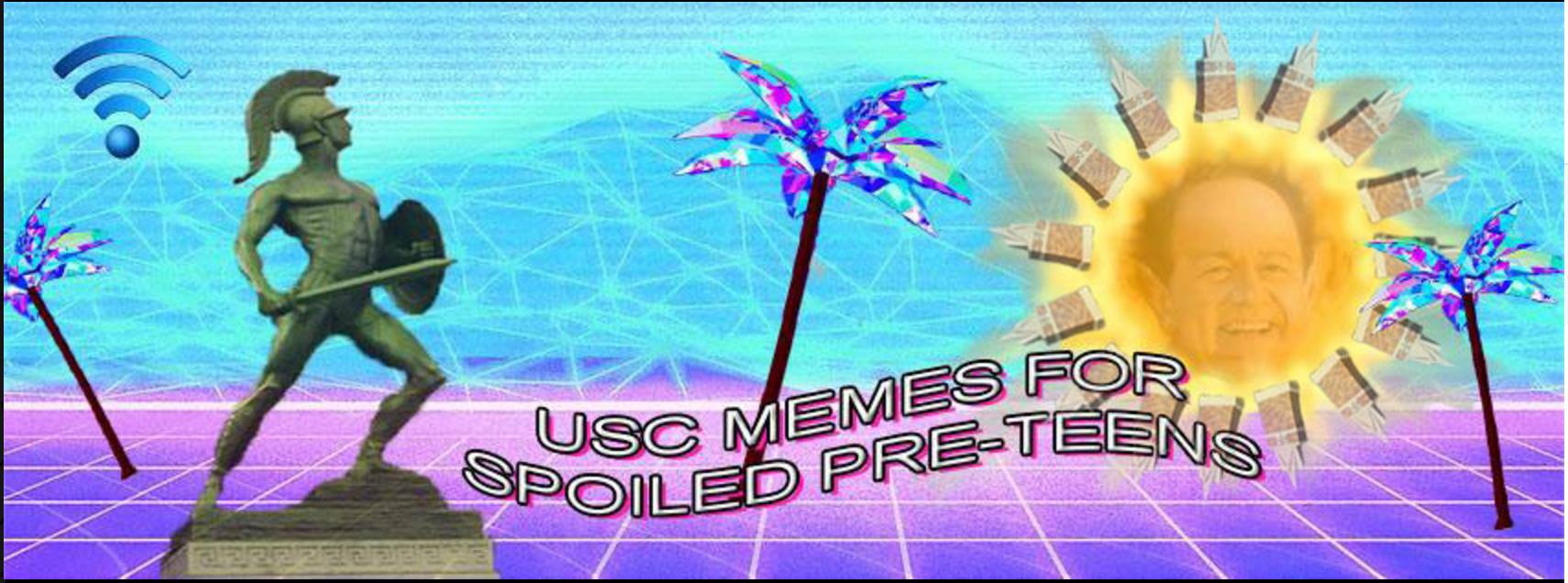 A USC meme group, obtained from Facebook.