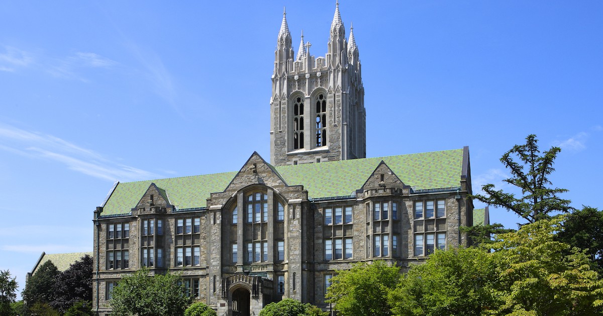 boston college application essay