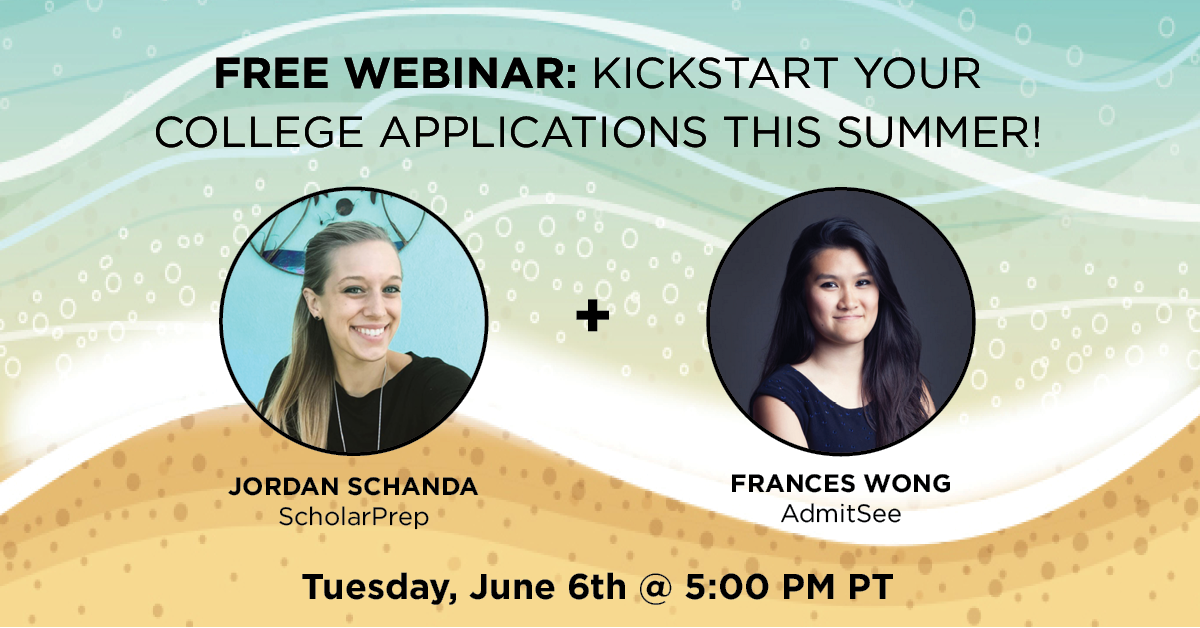 Live Webinar: Kickstart Your College Applications