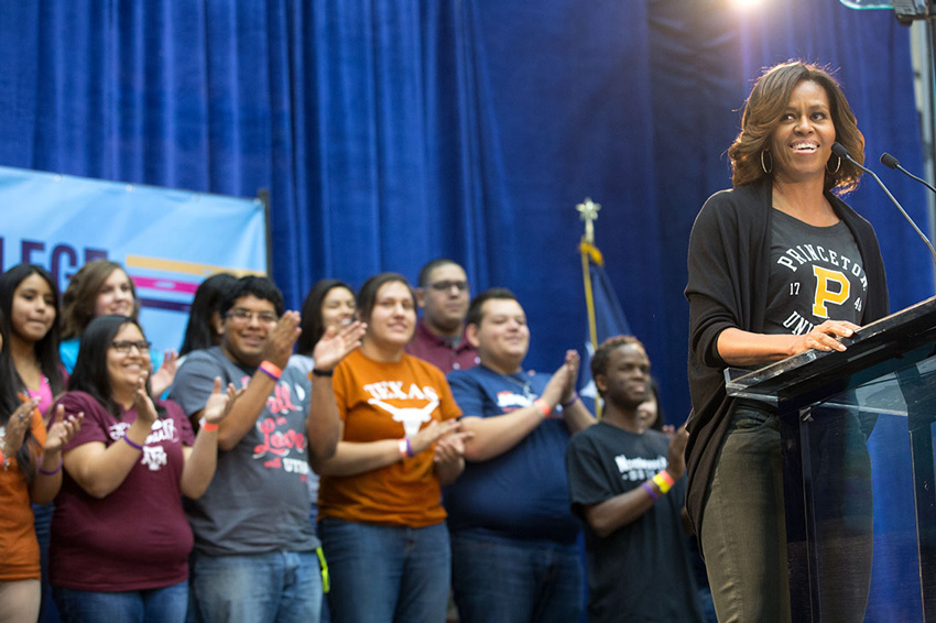 michelle obama national college signing day