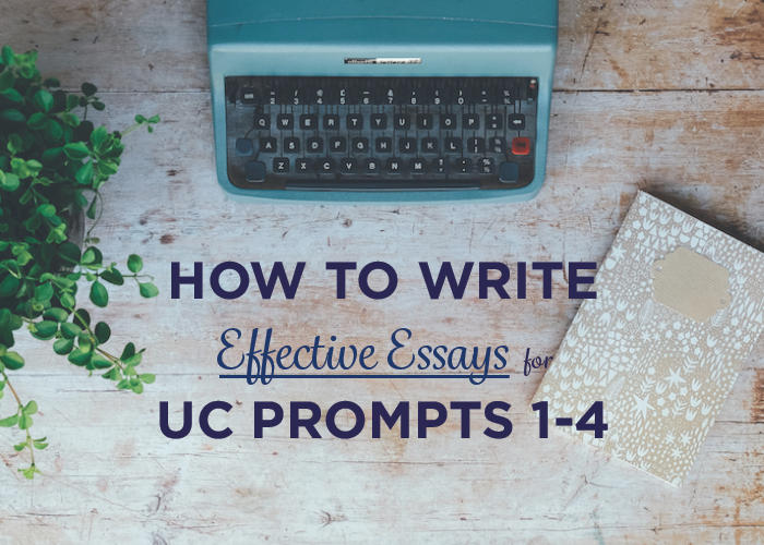 Uc essay prompt