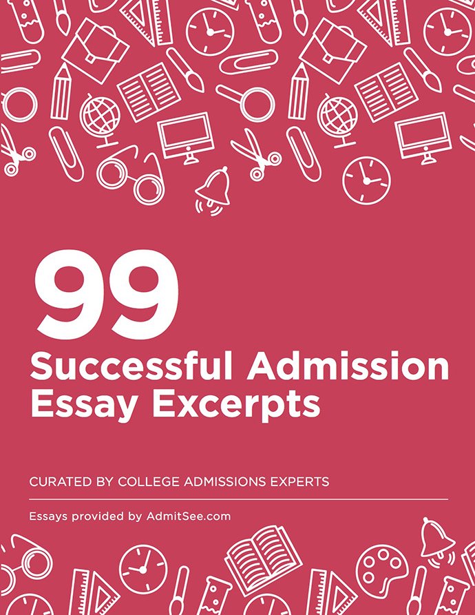 College admissions essays that worked